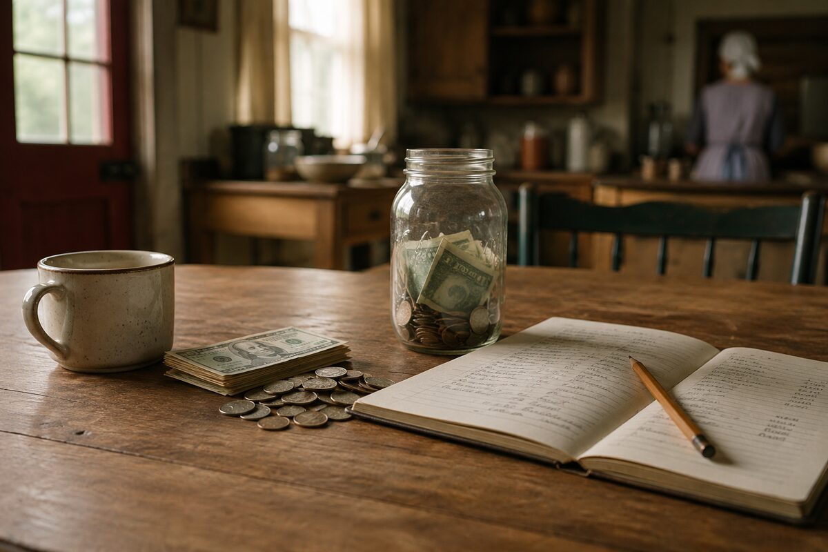 A cash household ledger